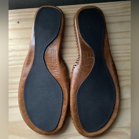 Vintage Steven Leather Espadrille Slide Mules - Picture 4 of 5